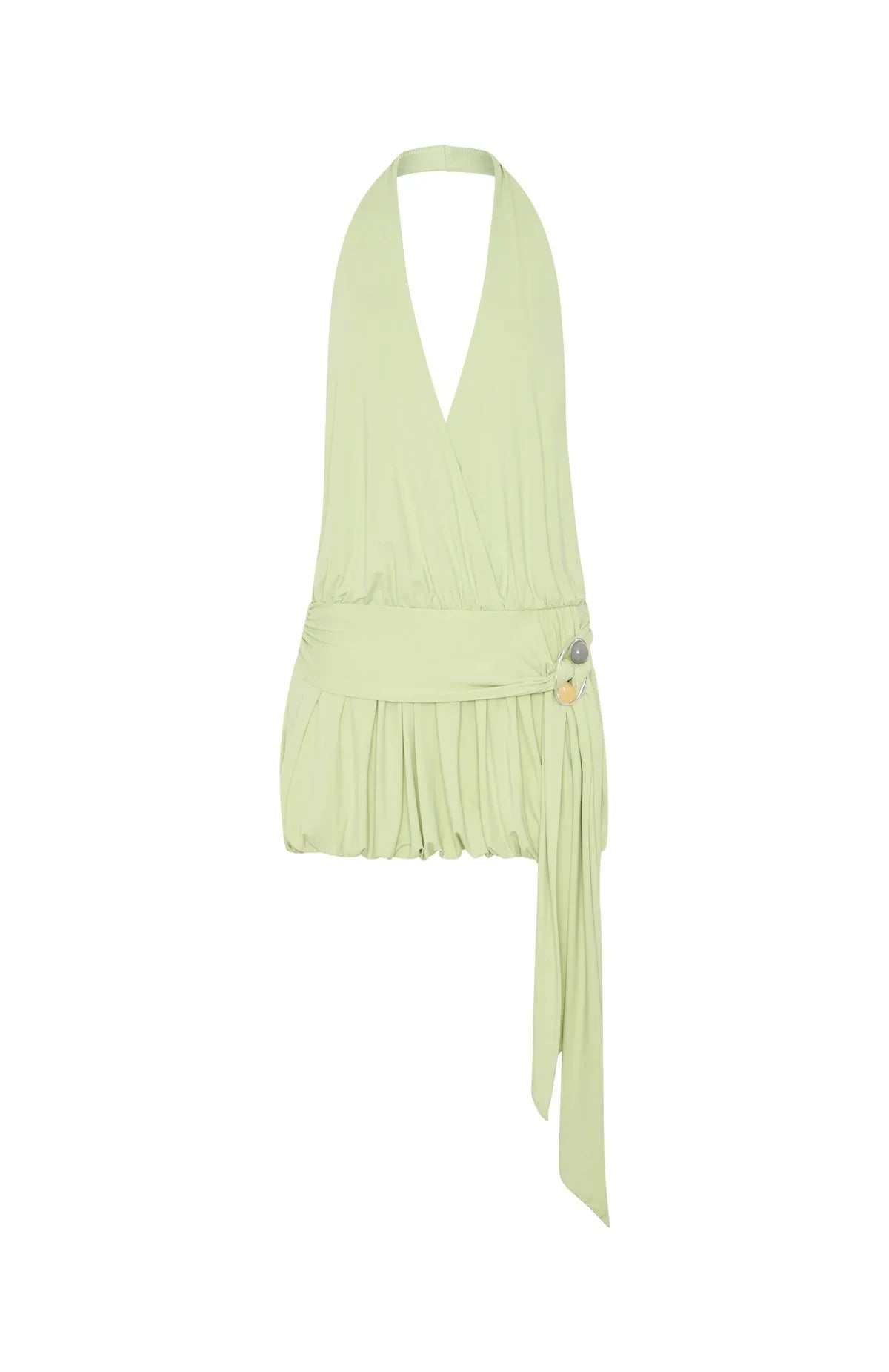Viva Vibe Mini Dress Pistachio