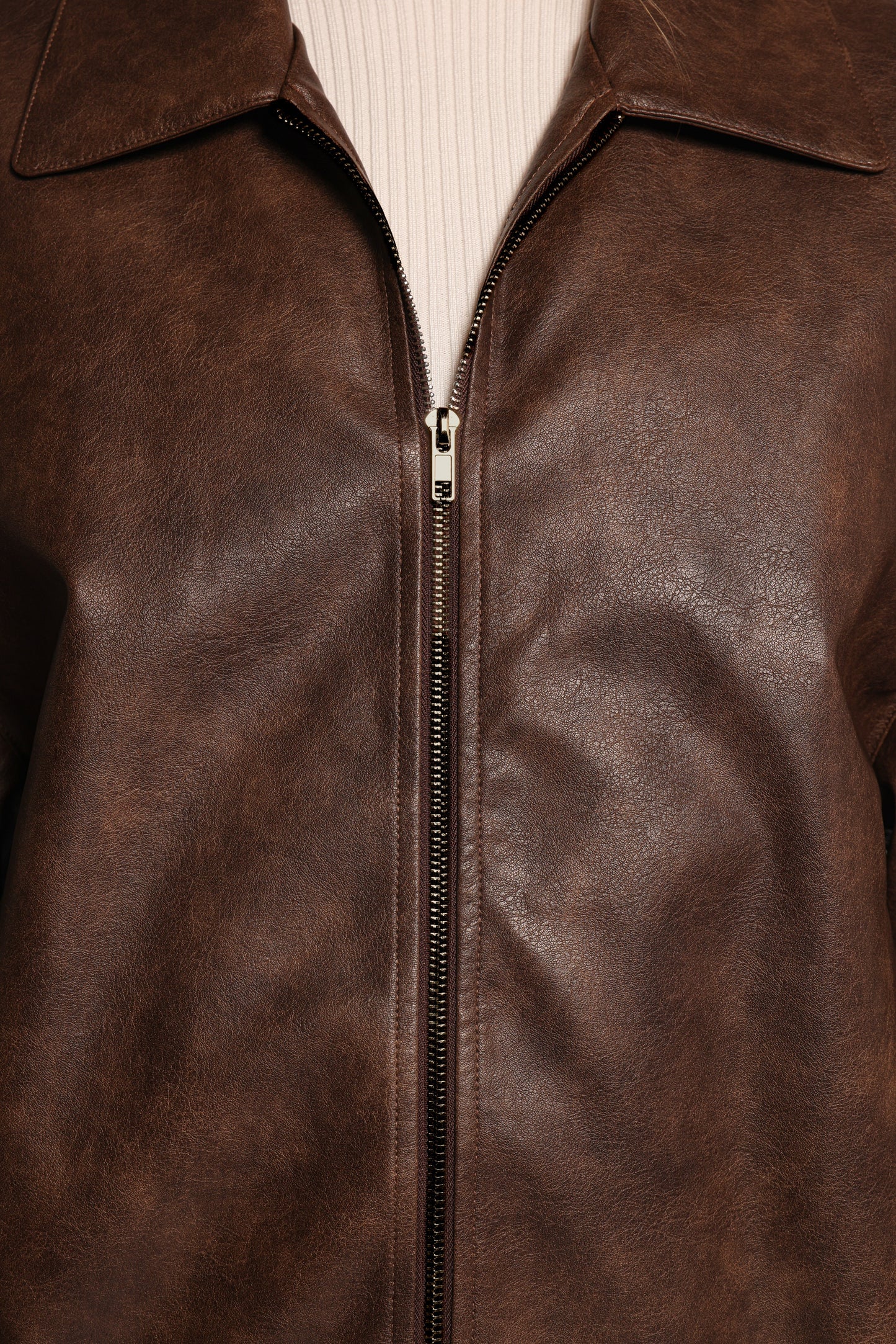 Zoe Bomber Jacket Brown