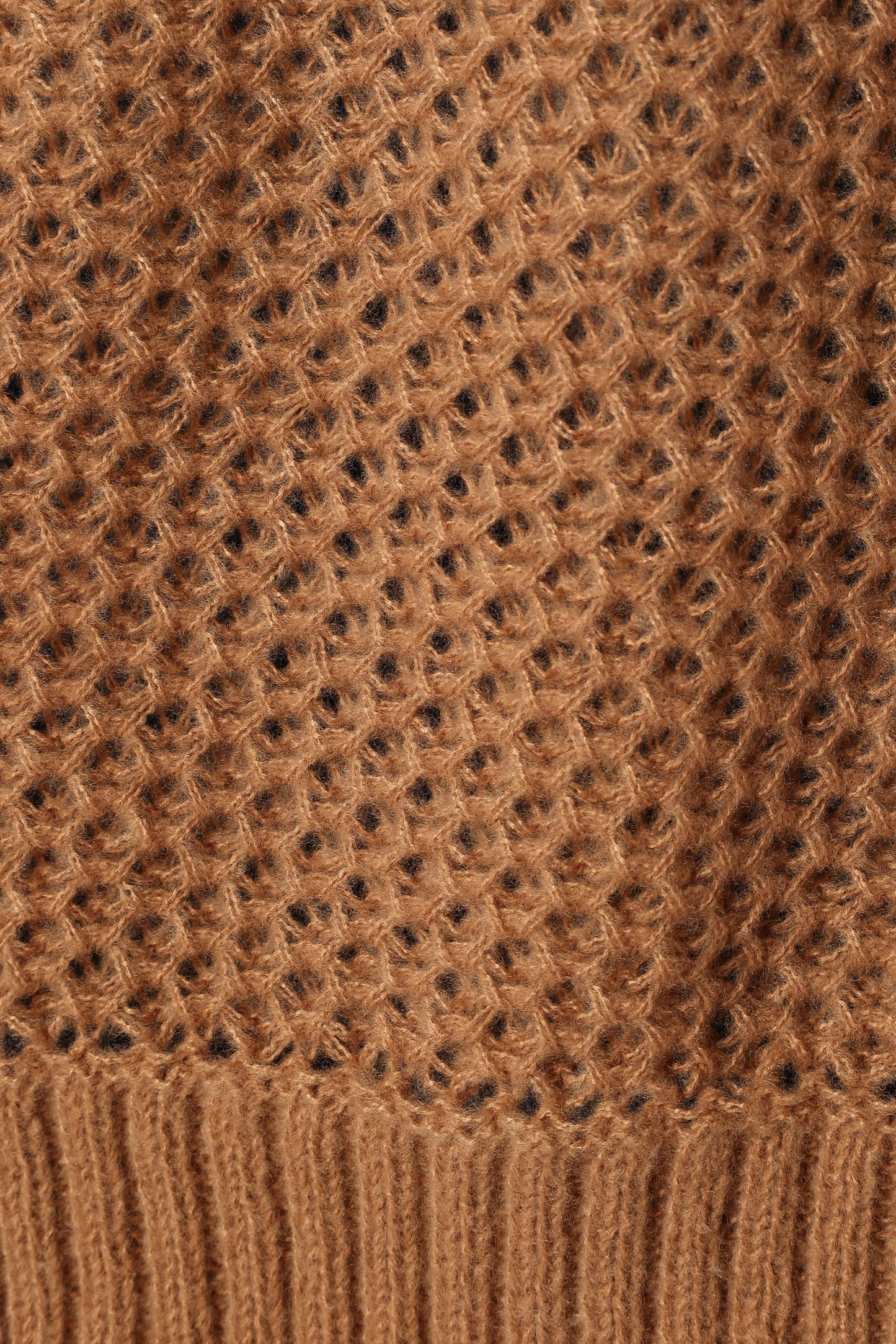 Rayne Turtleneck Knit Sweater Beige