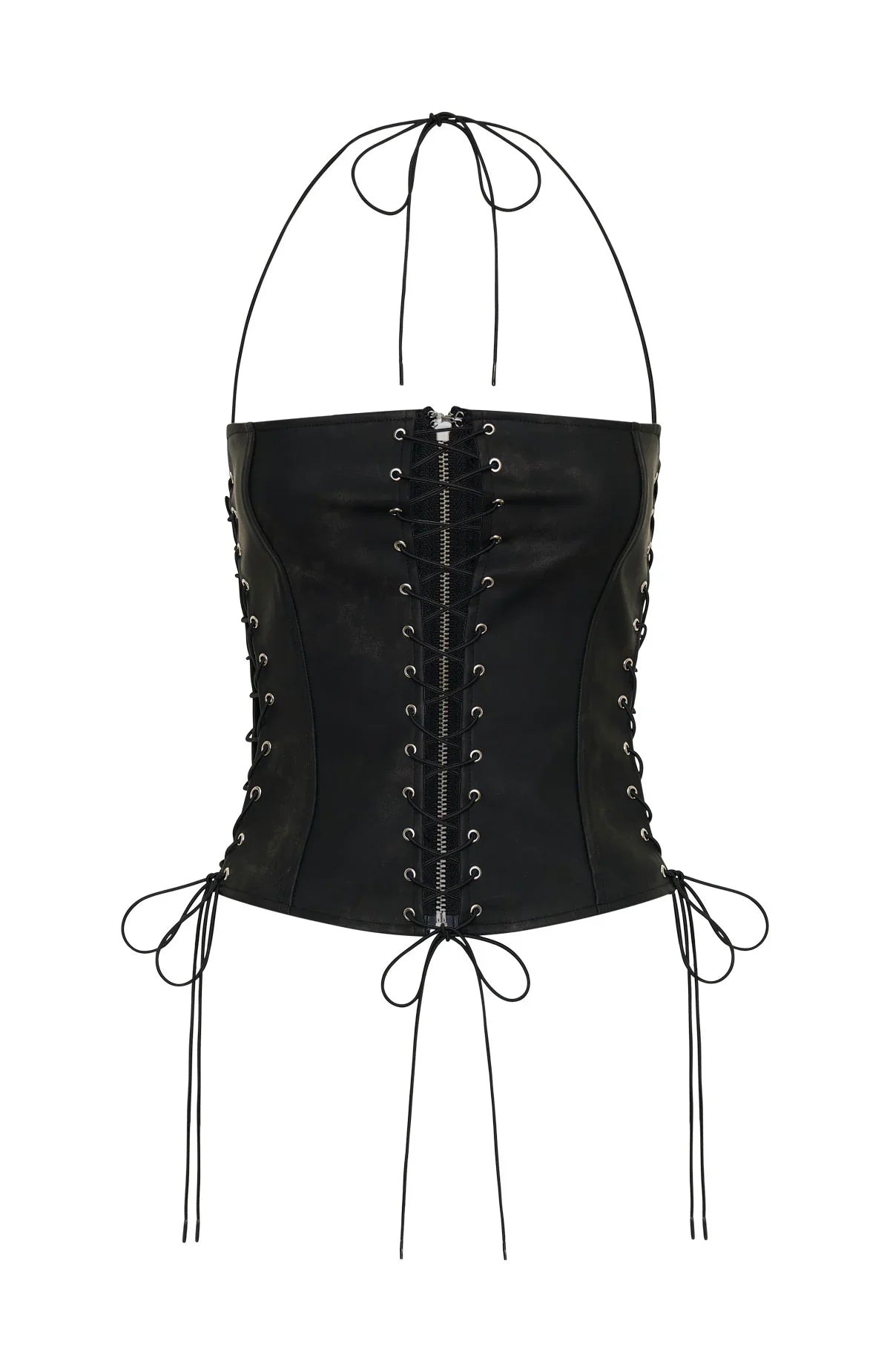 Glow All Night Bustier Black