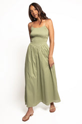 Cagnes Maxi Dress Olive