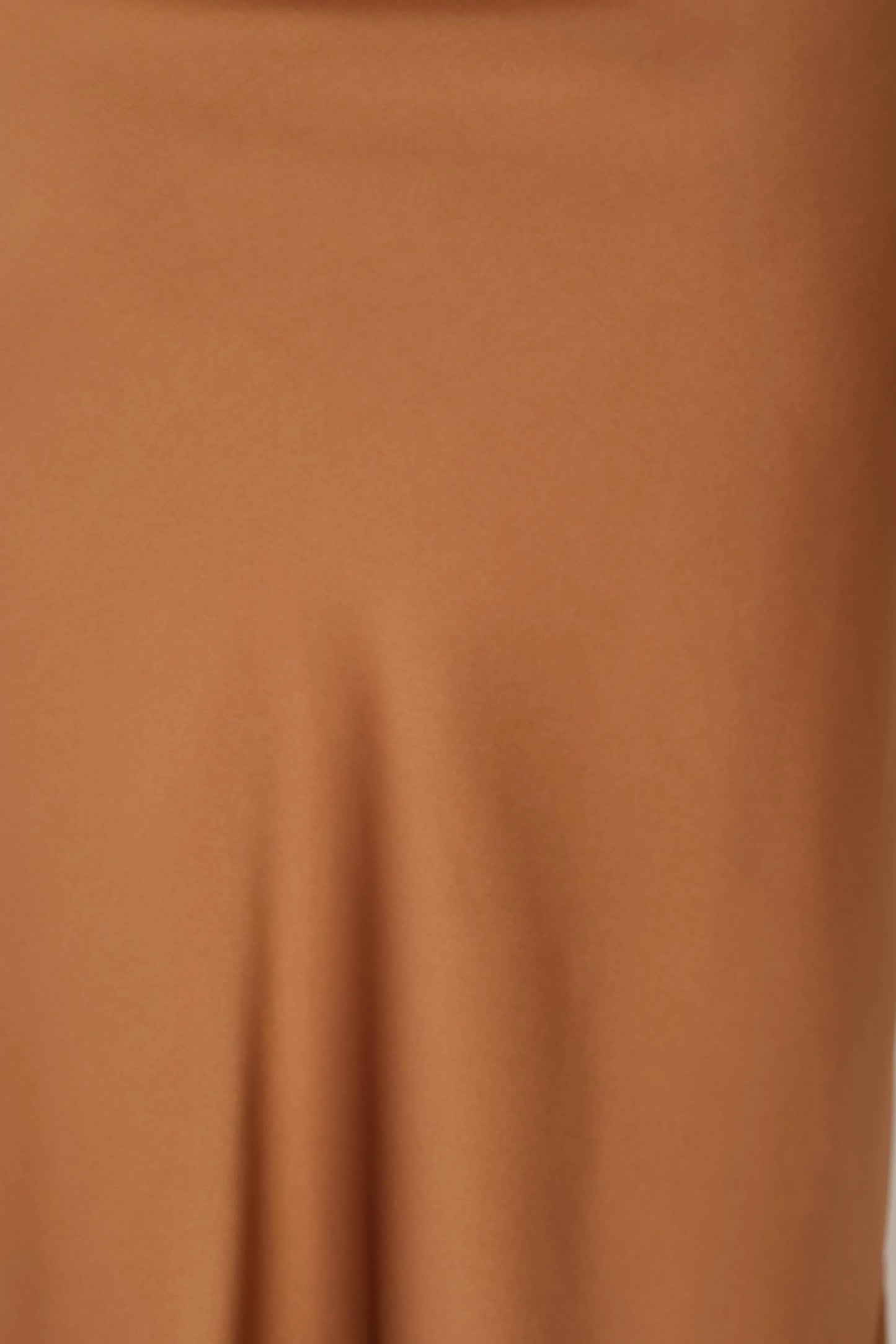 Nellie Satin Midi Skirt Bronze