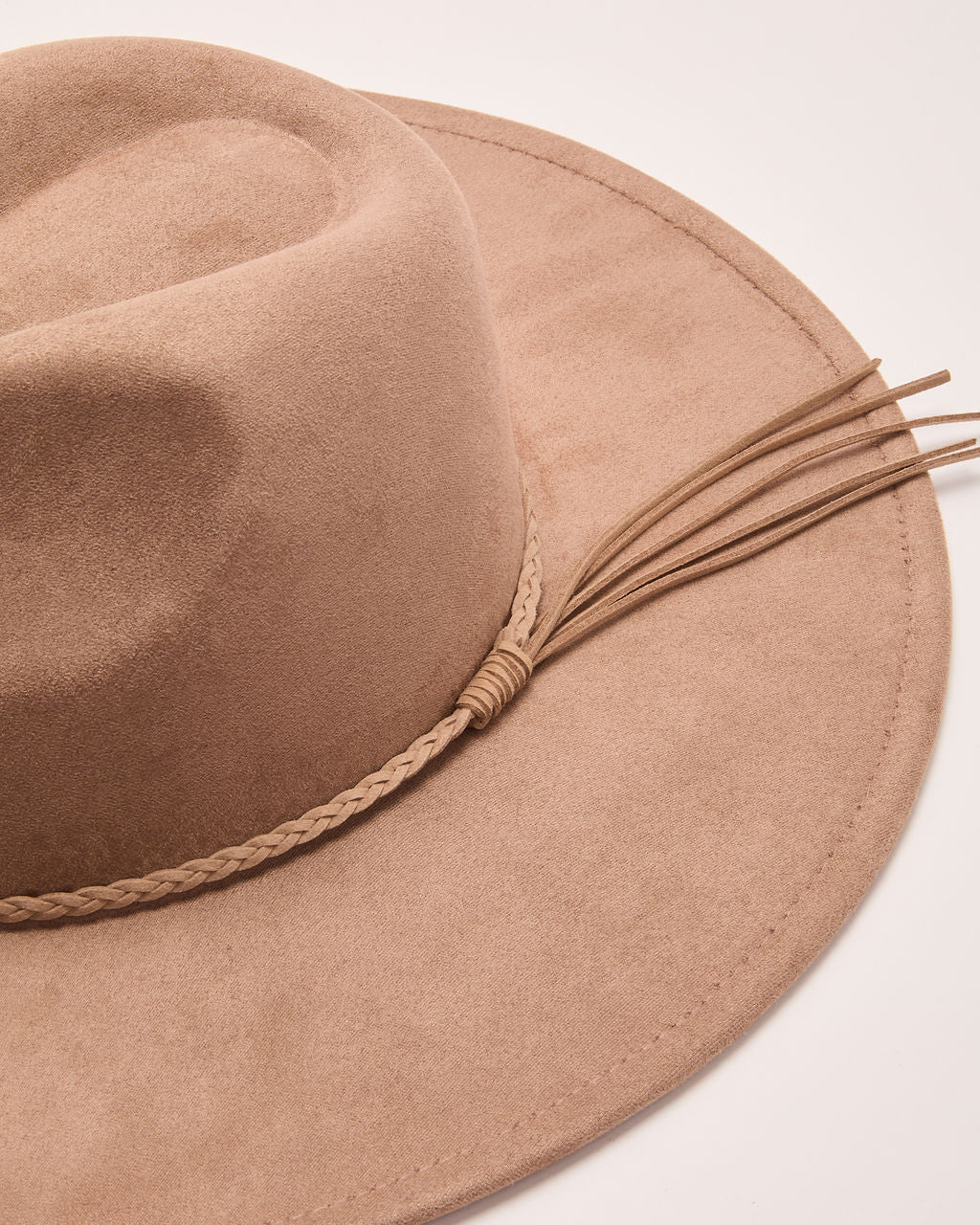 Boho Voltage Faux Suede Western Hat