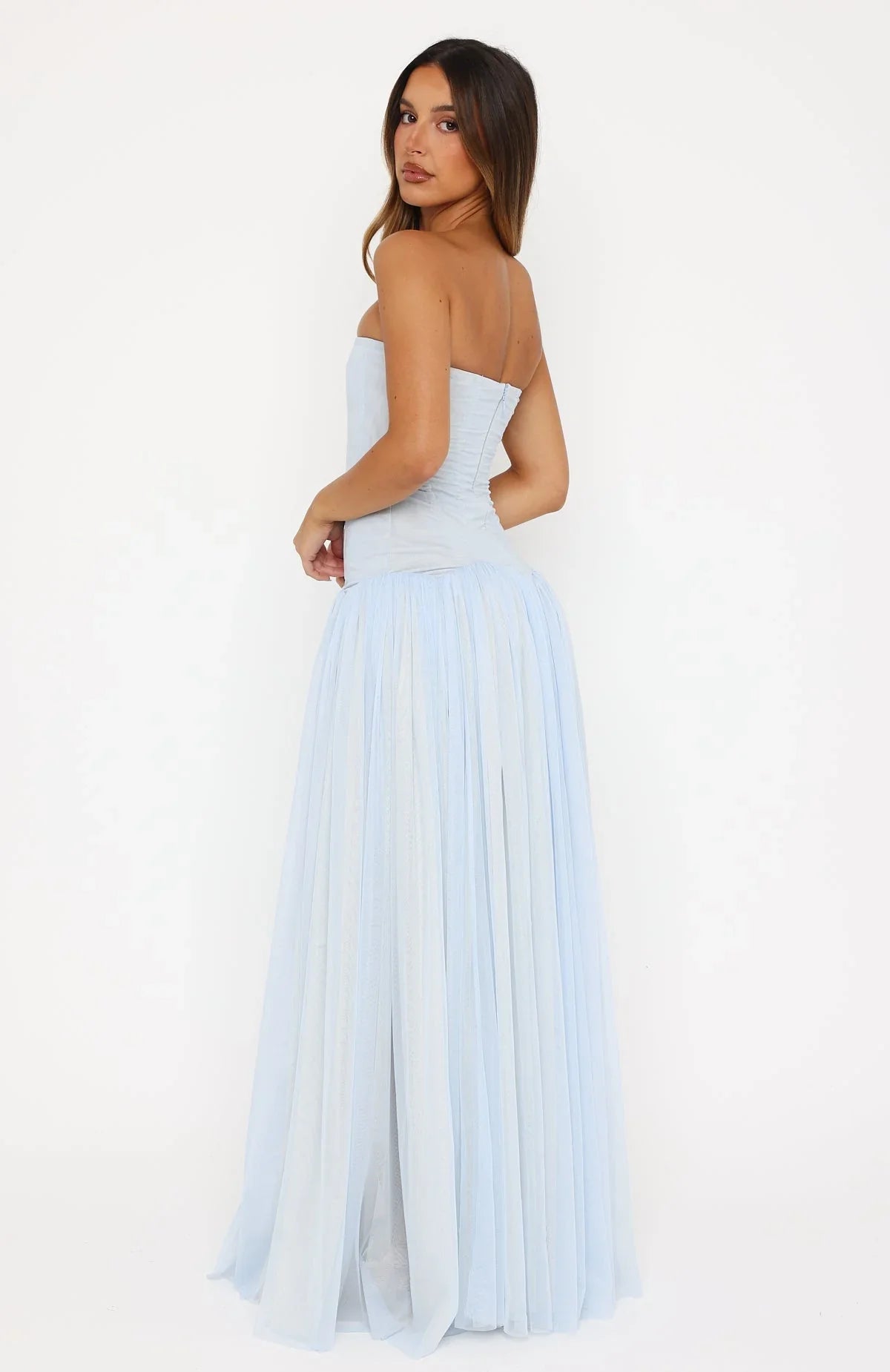 Magic Muse Maxi Dress Baby Blue