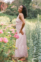 Kendra Maxi Dress Pink Floral