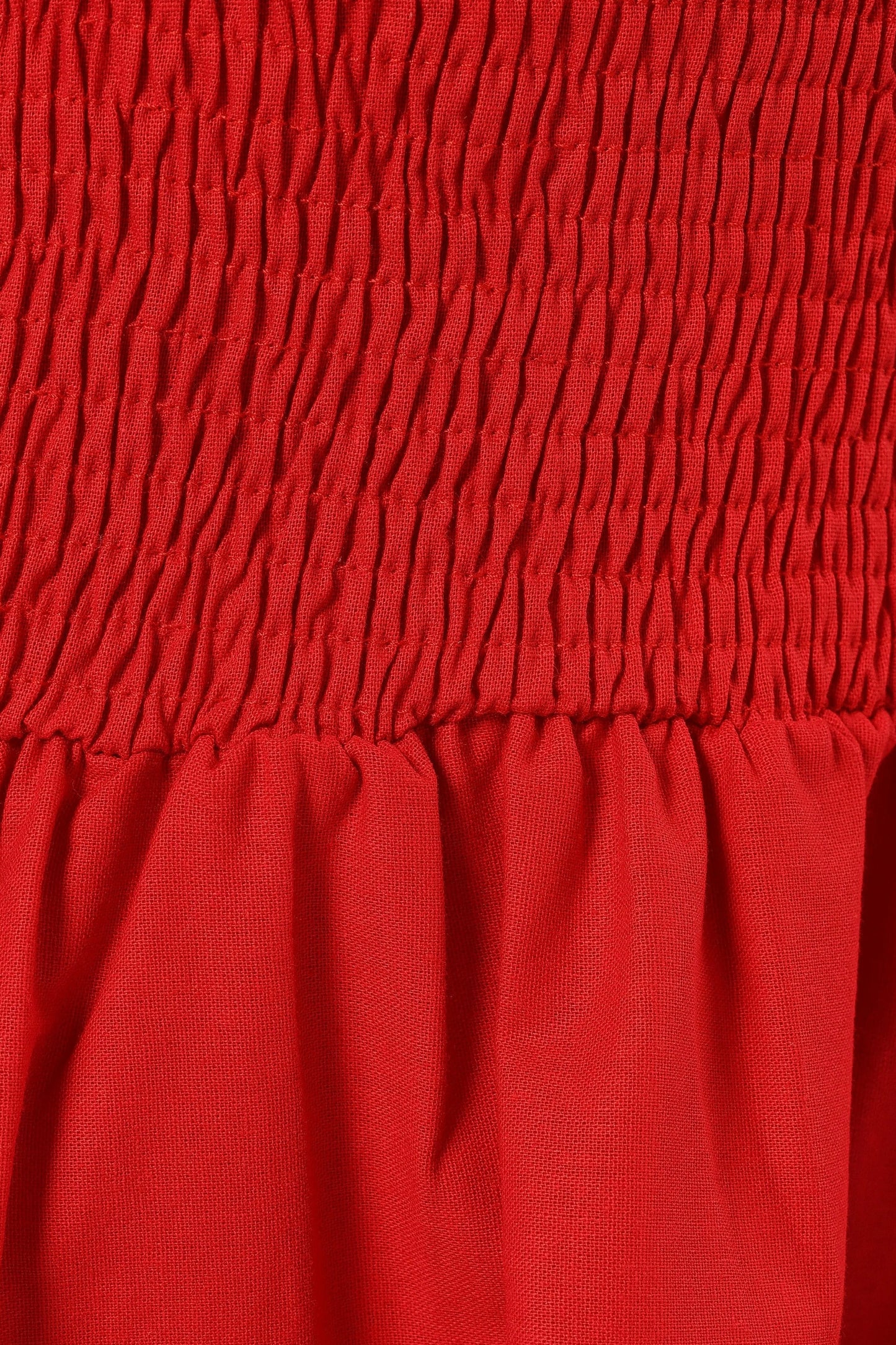 Allison One Shoulder Mini Dress Red
