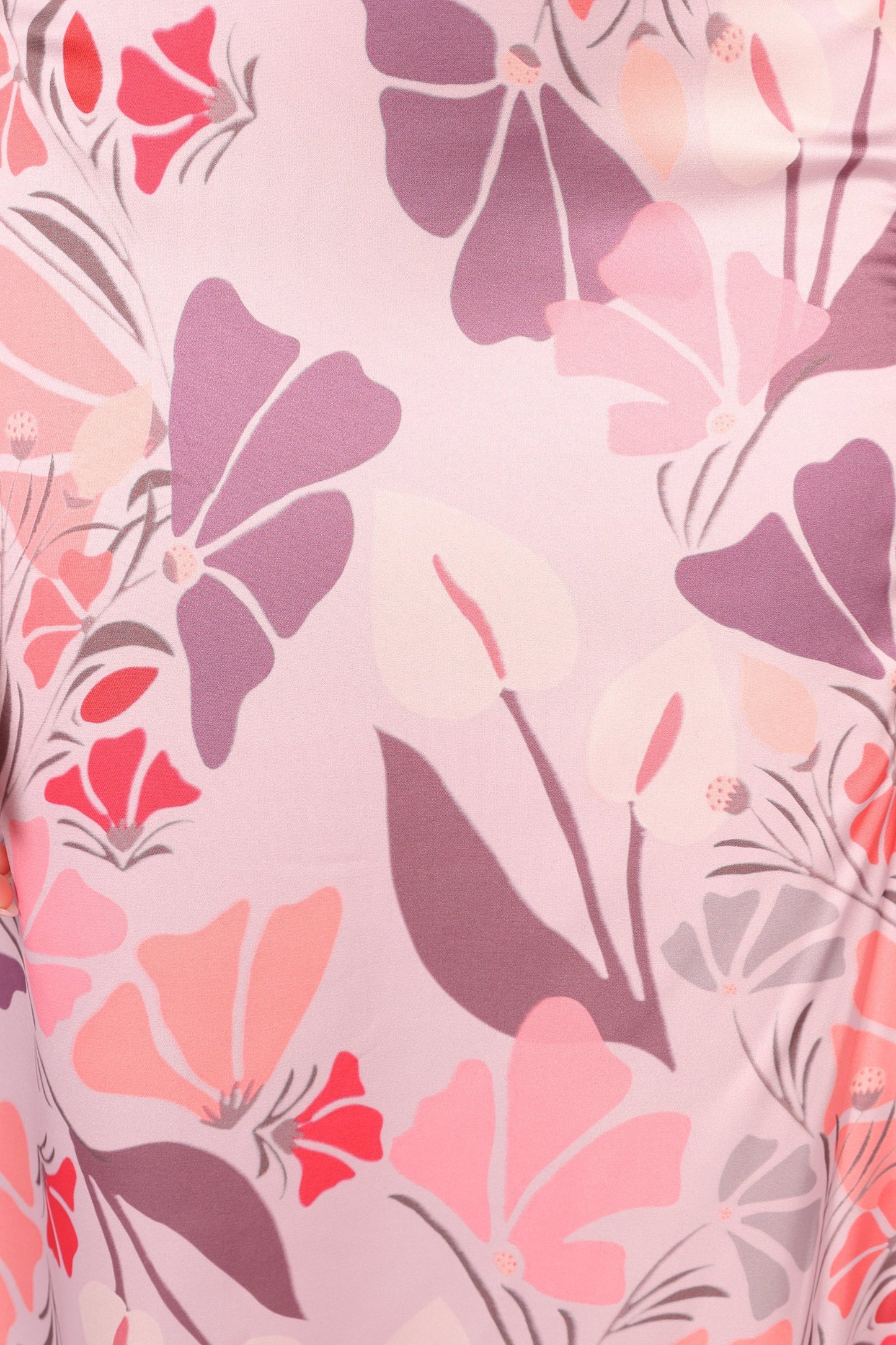 Amelia Halterneck Maxi Dress Pink Floral