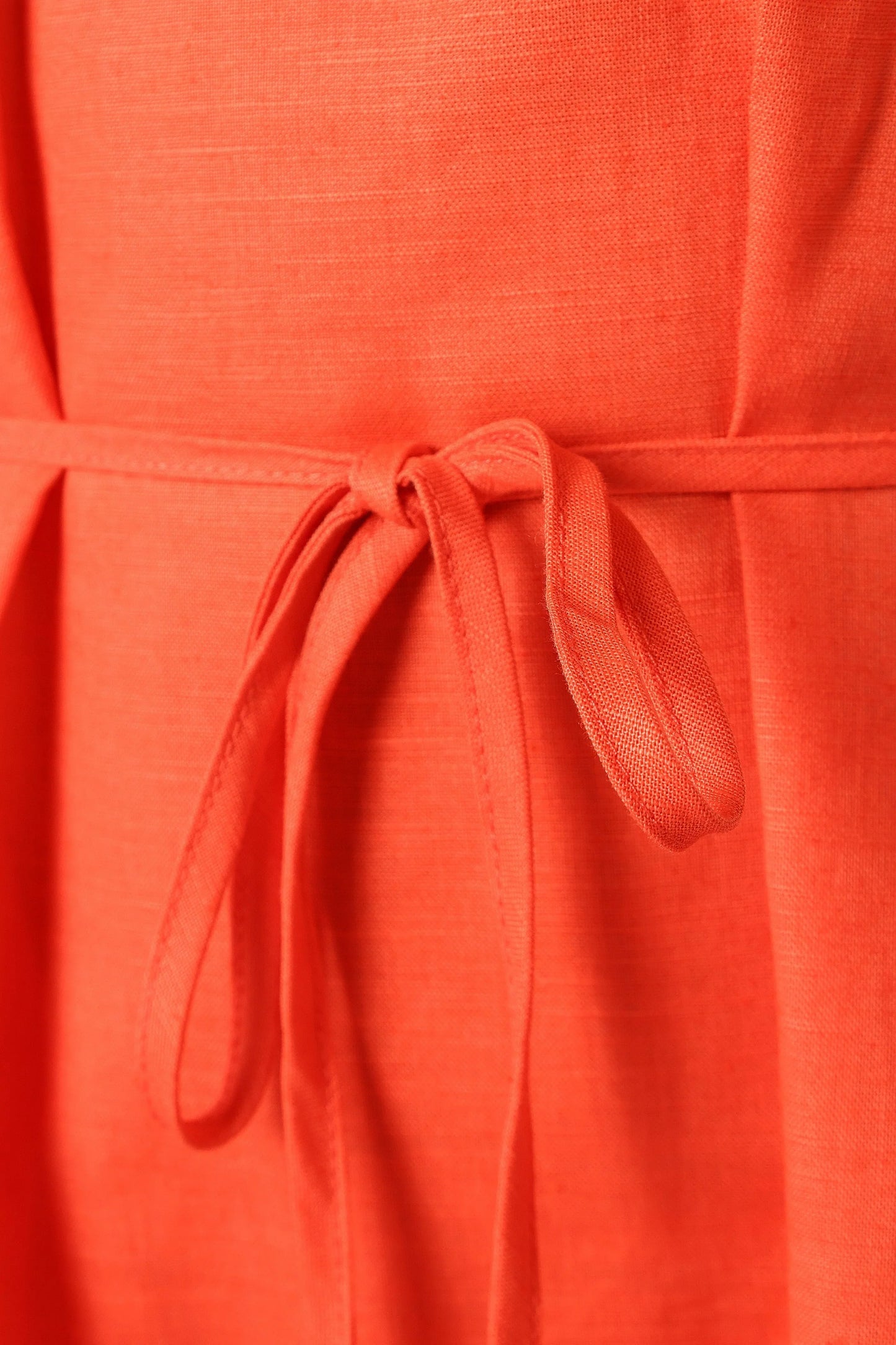 Nadine Halterneck Midi Dress Coral