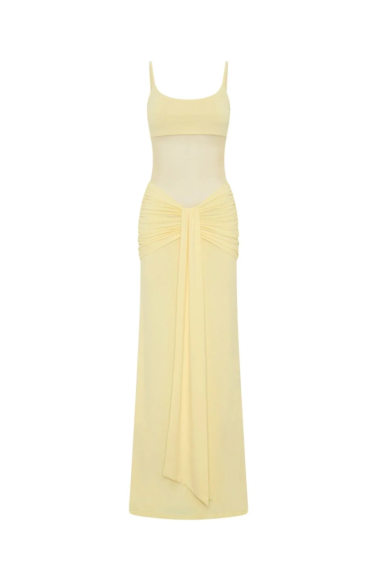 Confetti Skies Maxi Dress Lemon