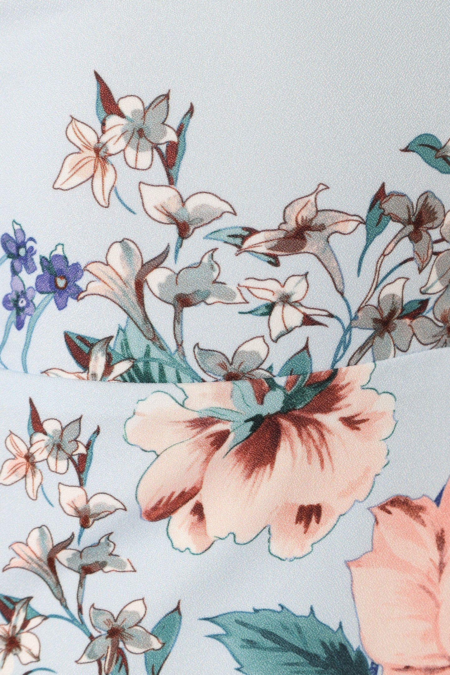 Laurel Dress Blue Floral