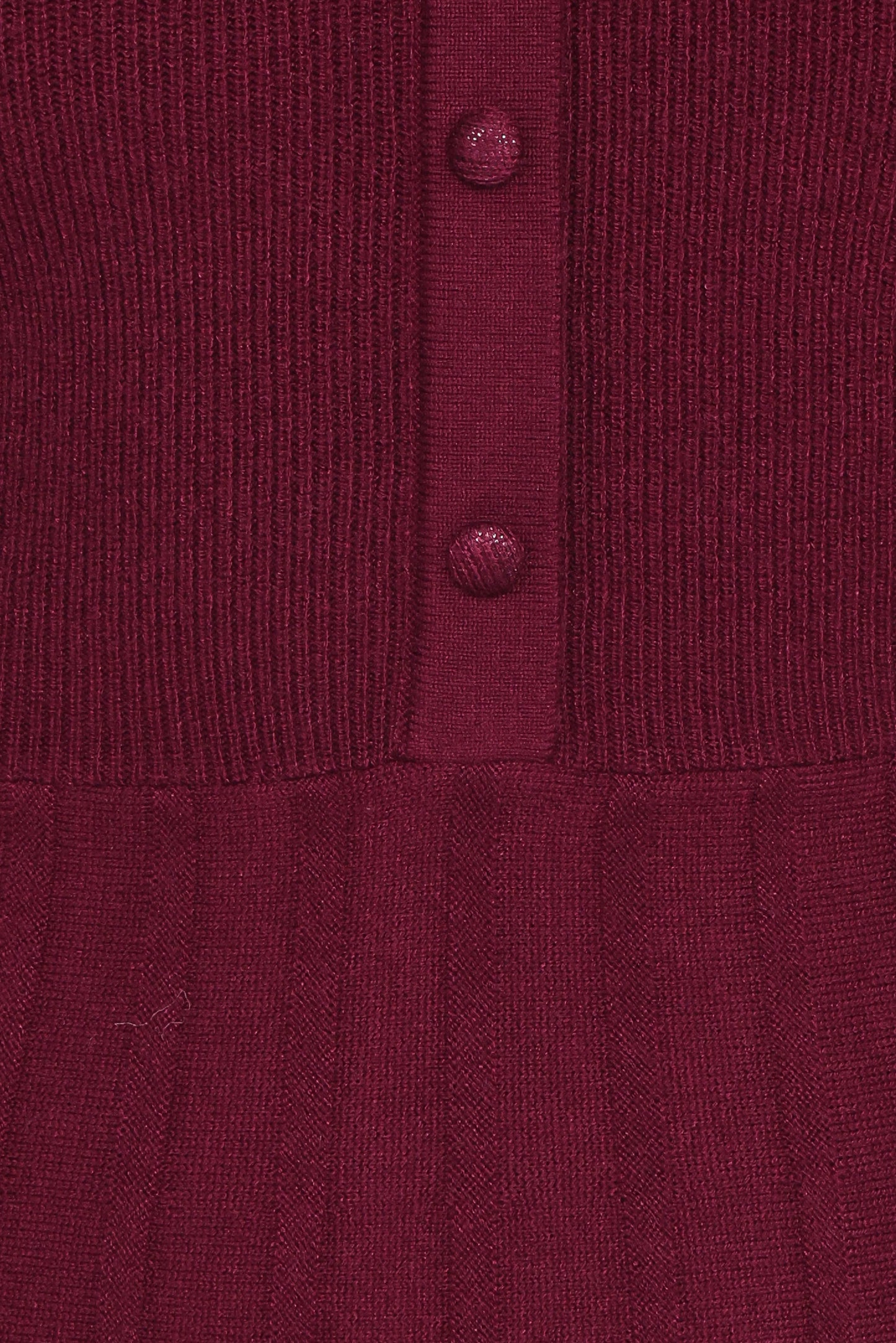 Darlina Long Sleeve Mini Dress Burgundy