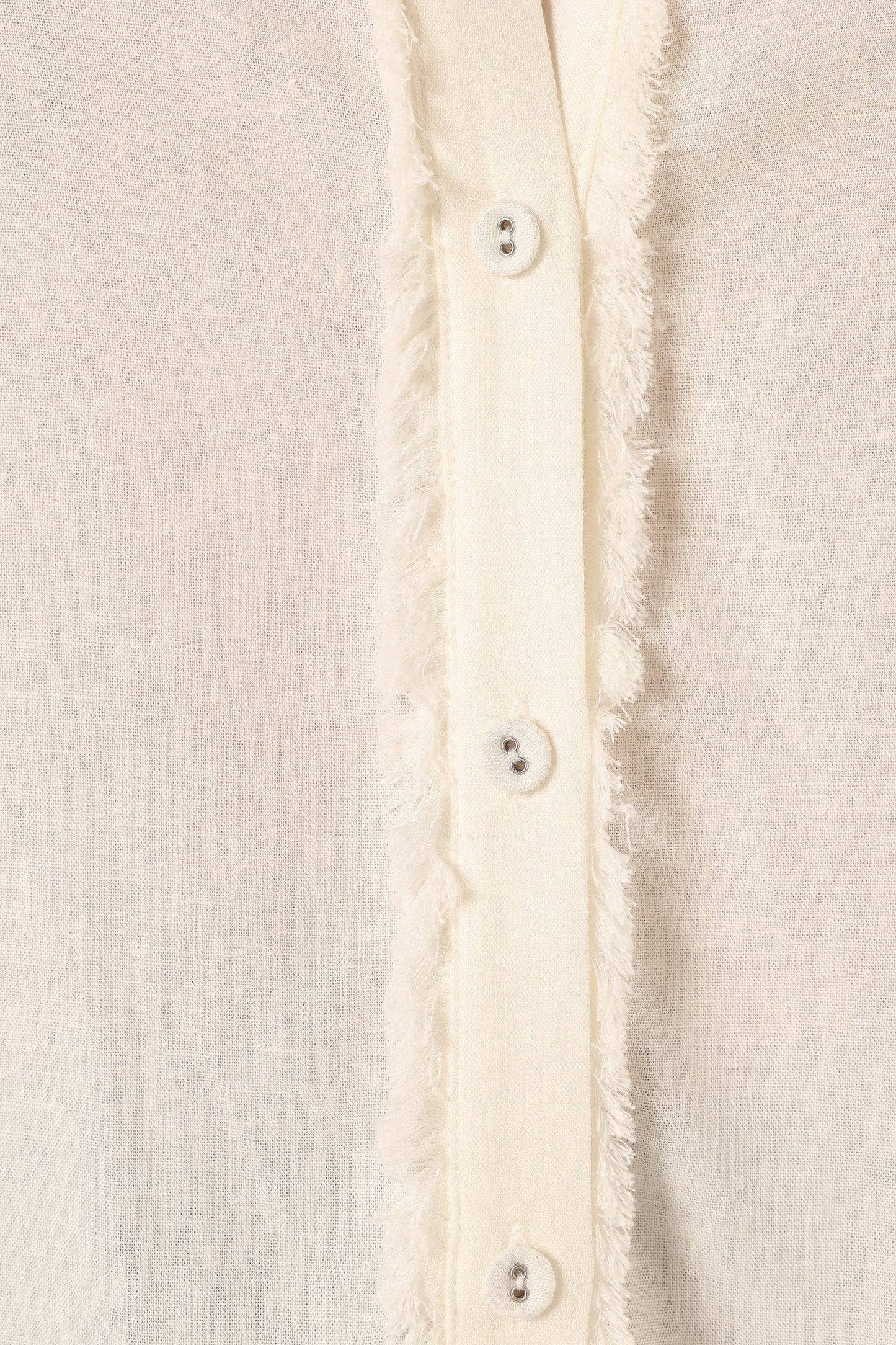 Dylan Long Sleeve Button Up Top White