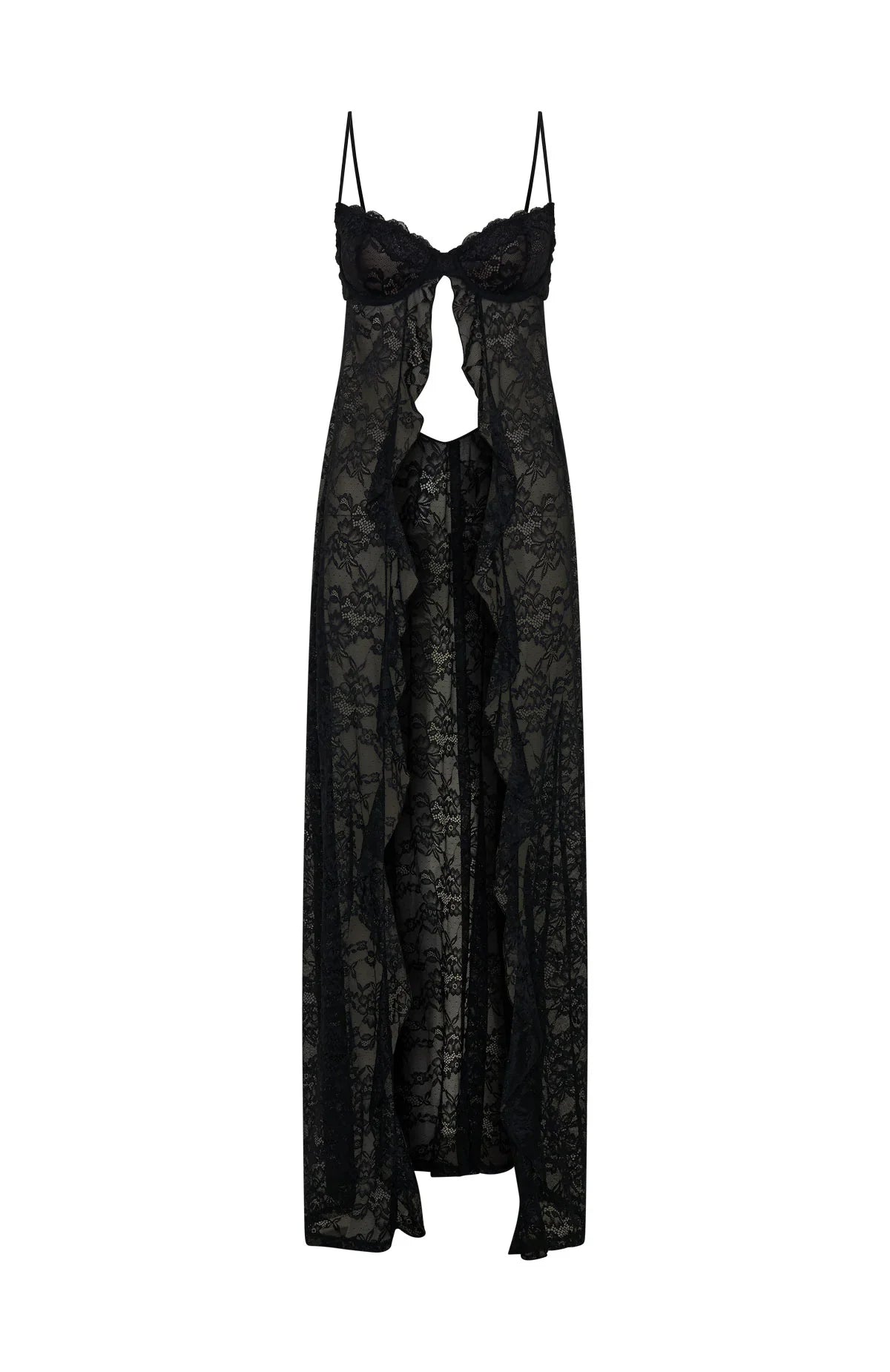 Sound Waves Top Black