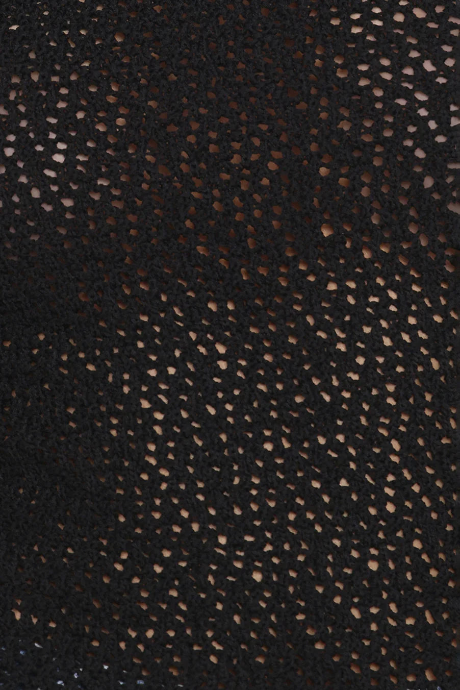 Brody Sheer Knit Top Black