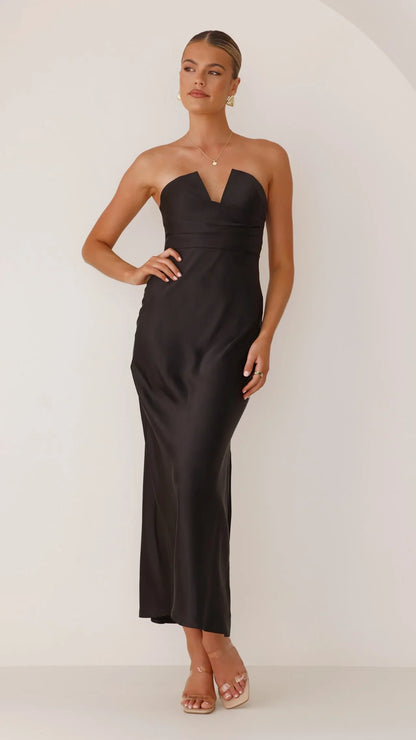 Valerie Maxi Dress Black