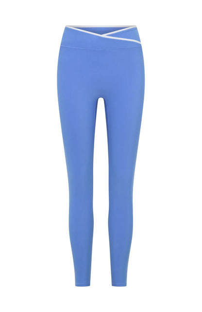 Form Leggings Blueberry White