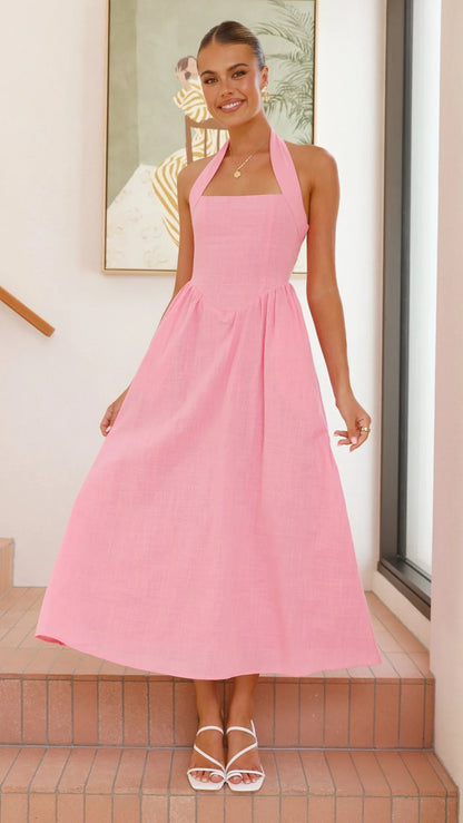 Caden Maxi Dress Pink