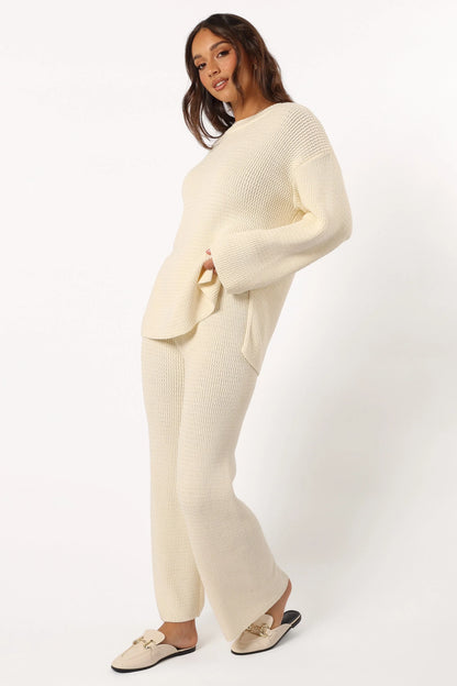 McKinley Knit Pant Cream