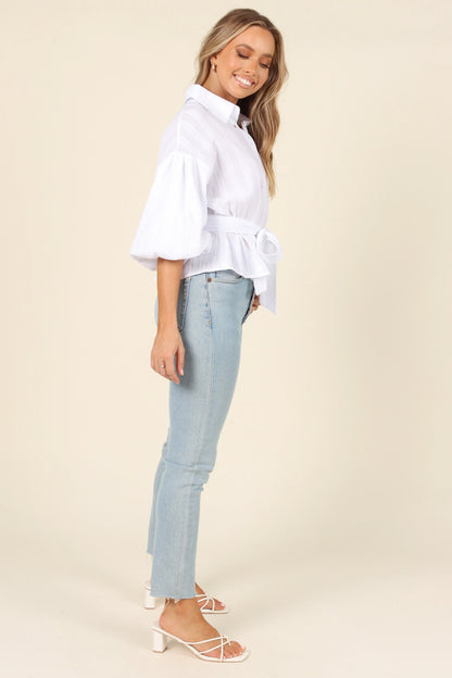 Sofia Top White