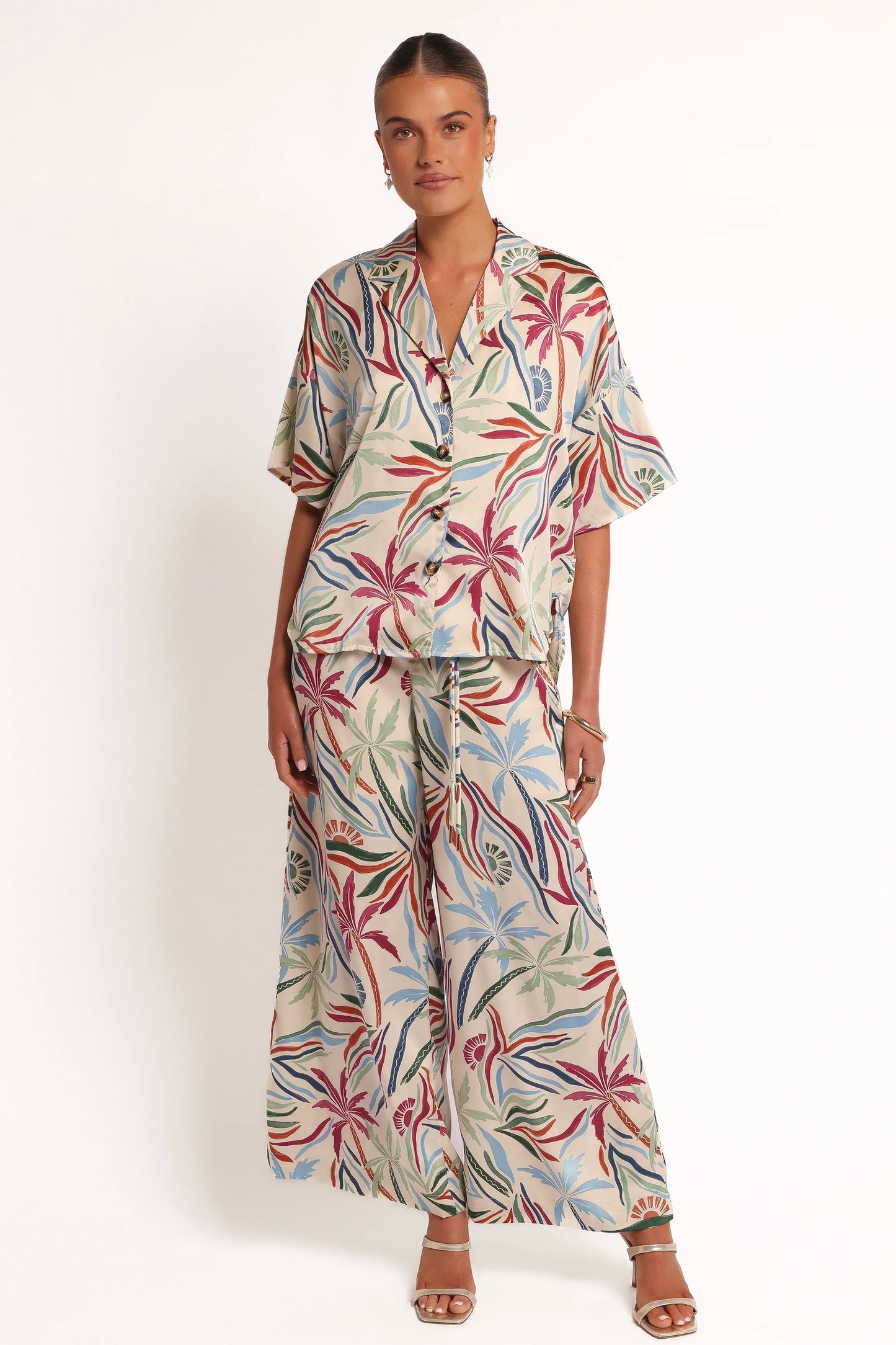 Illoura Short Sleeve Shirt Tahitian Tide