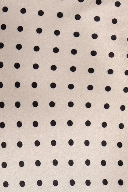 Lizza Maxi Dress White Polkadot