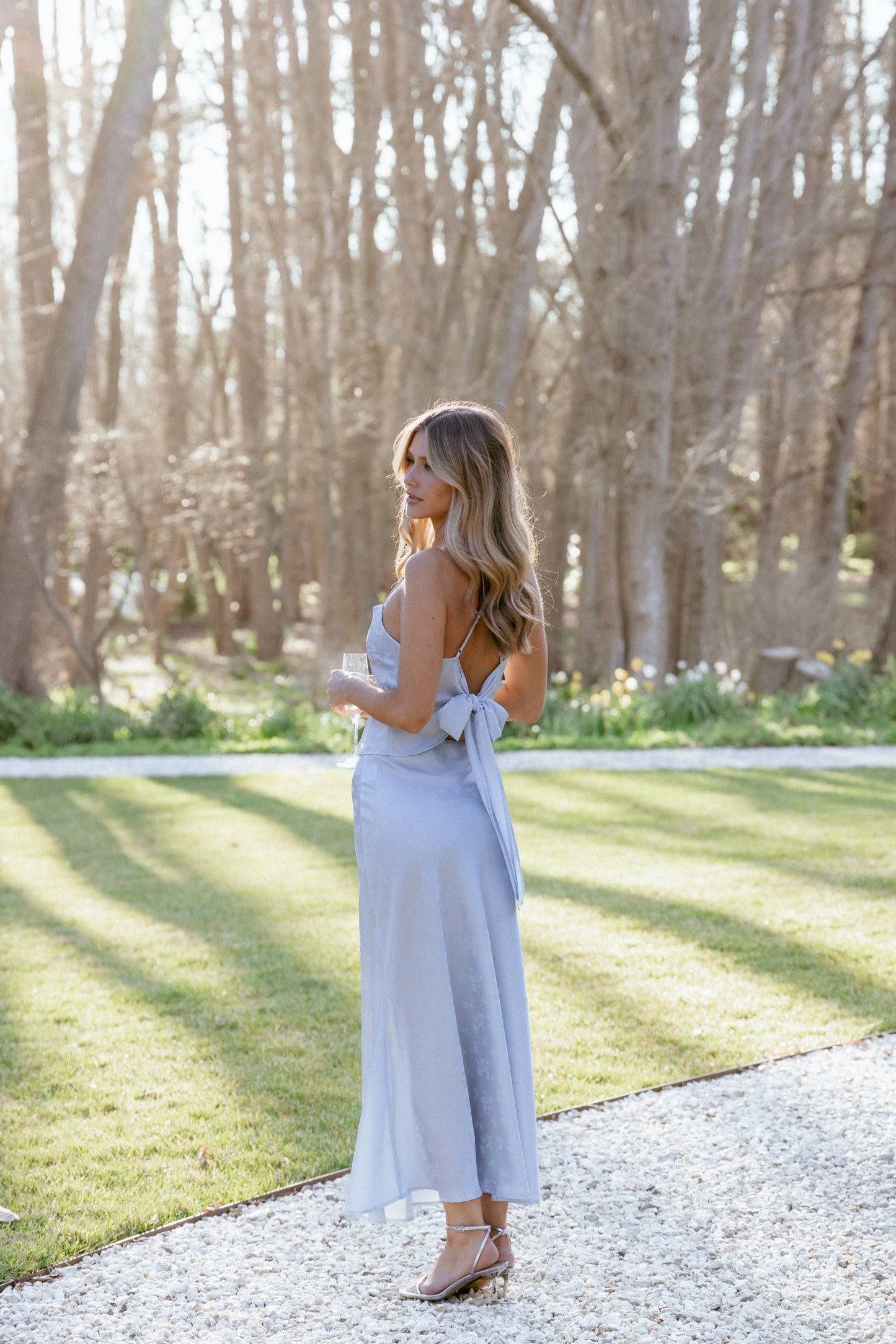 Belle Two Piece Set Pale Blue
