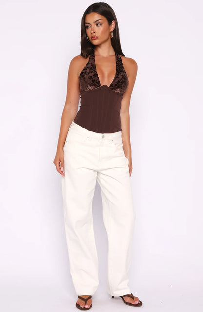 Backstage Beauty Bustier Chocolate
