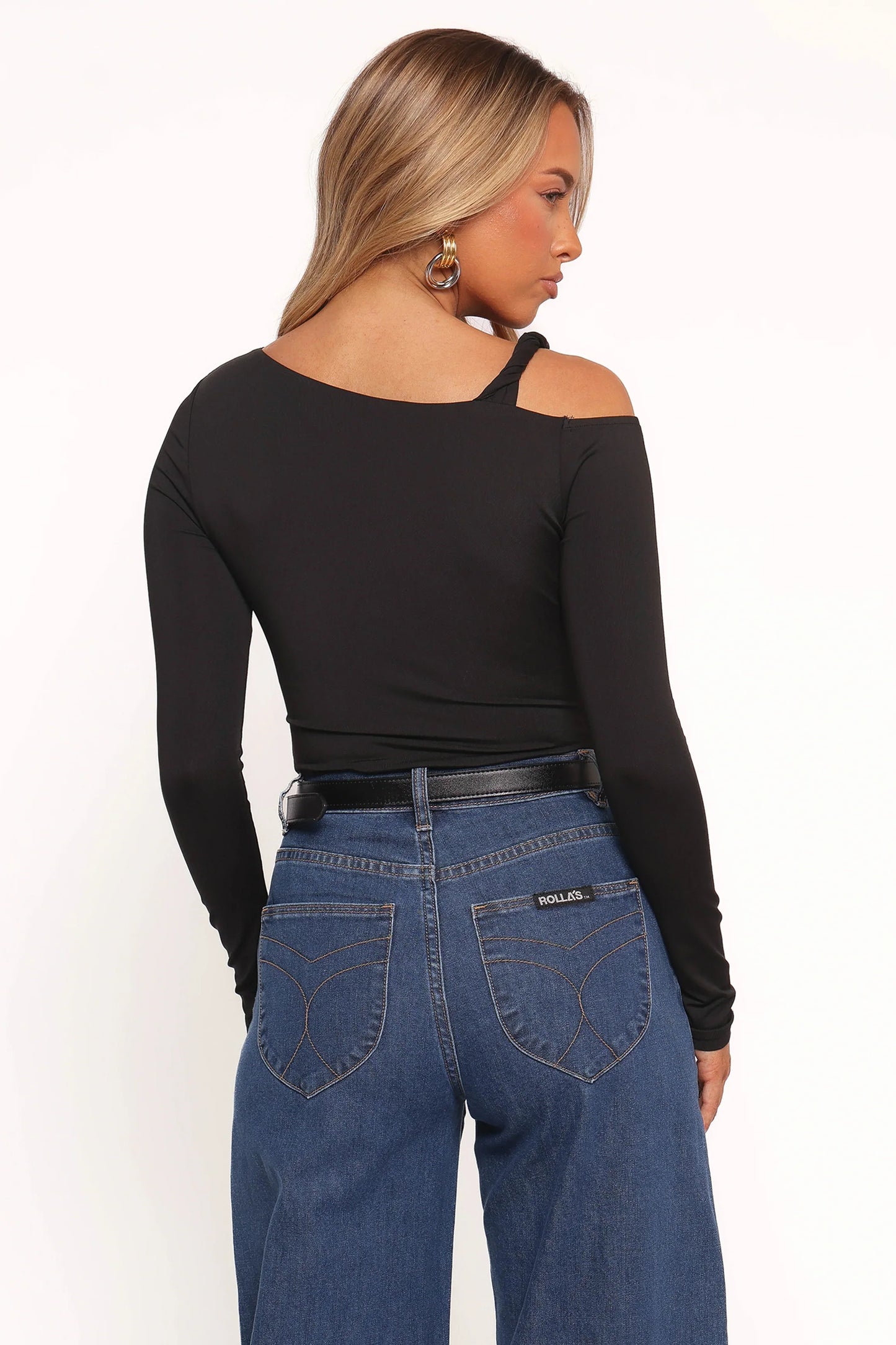 Darma Long Sleeve Top Black