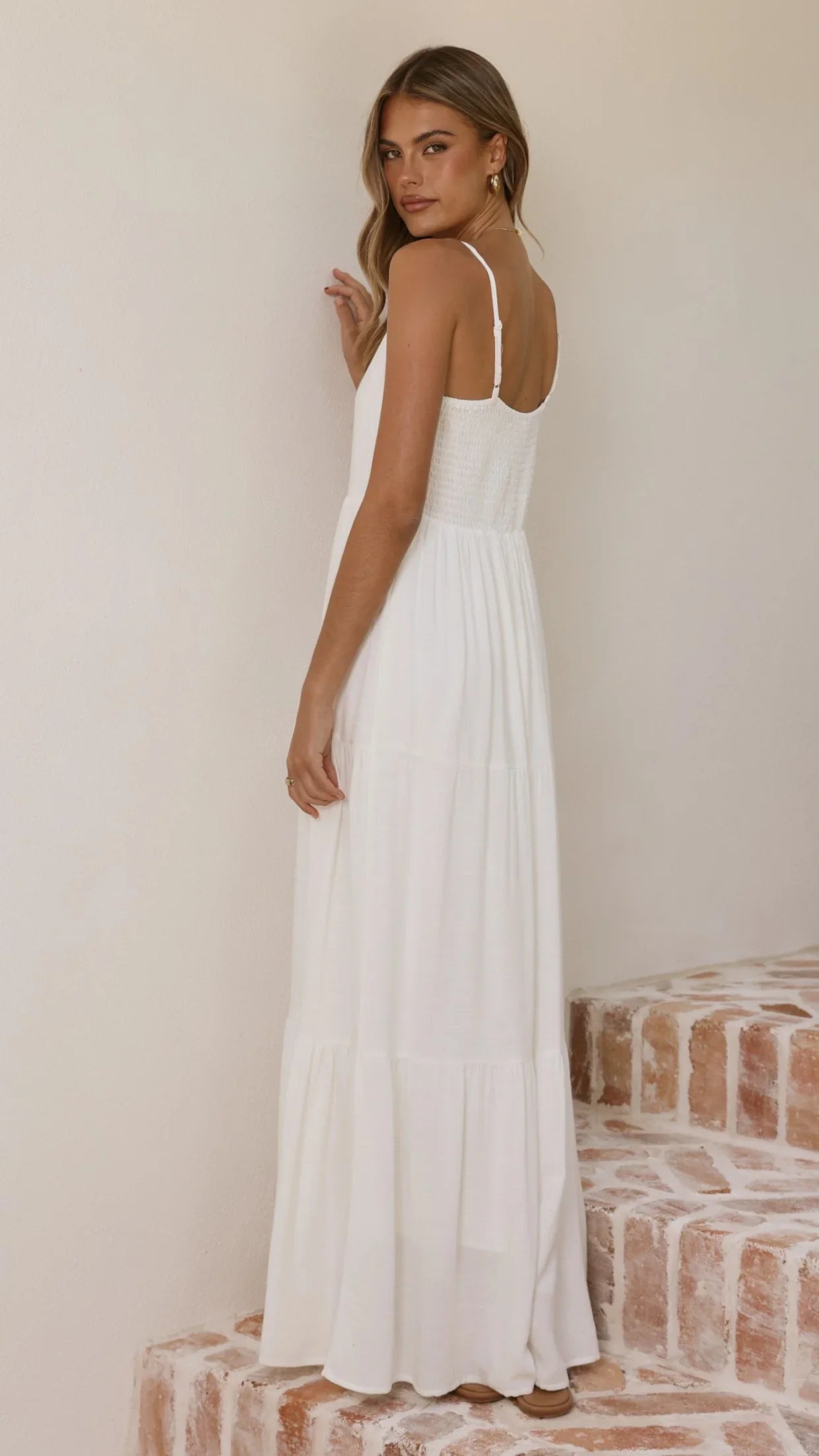 Shelley Maxi Dress White