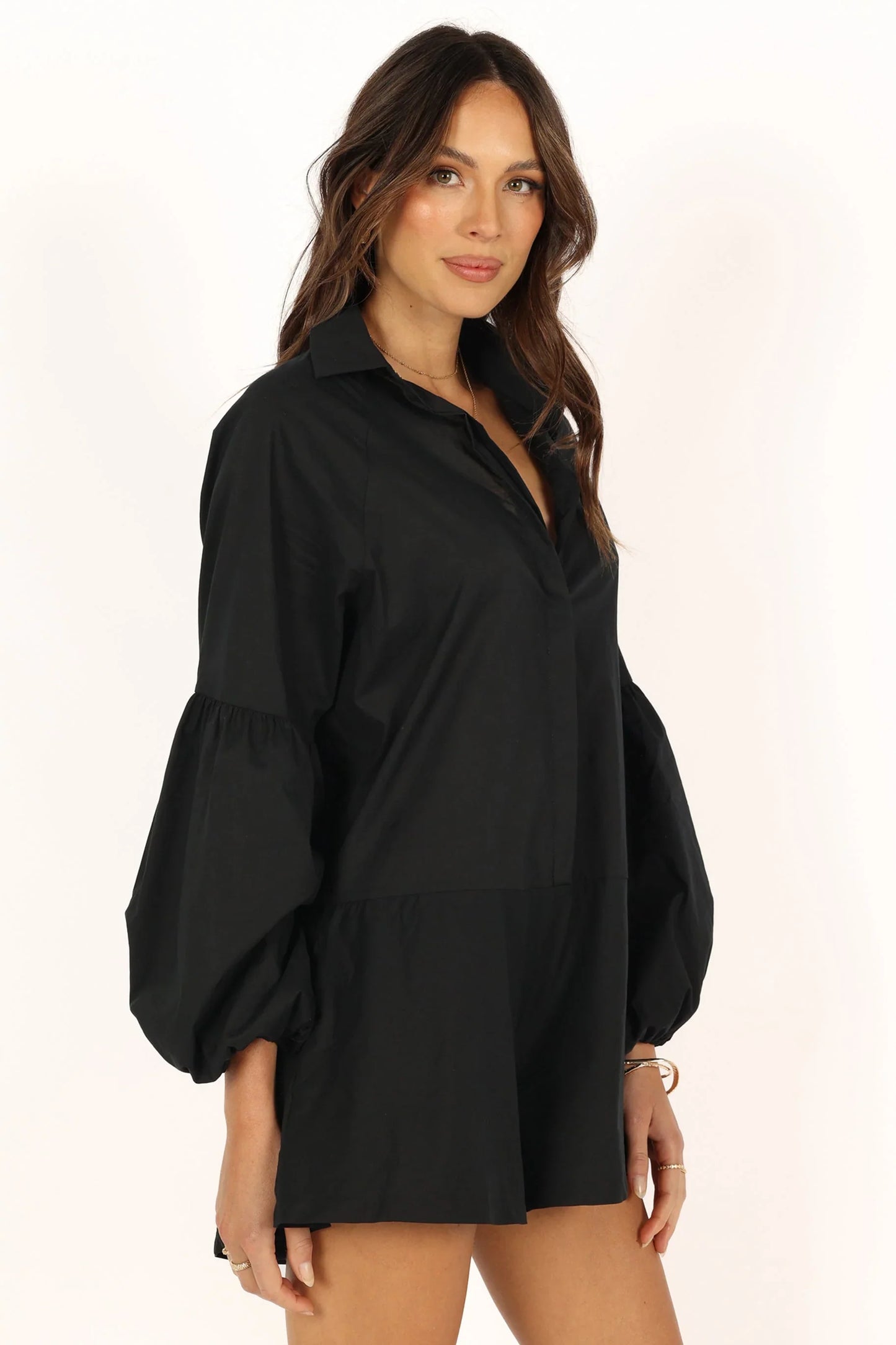 Elsa Romper Black