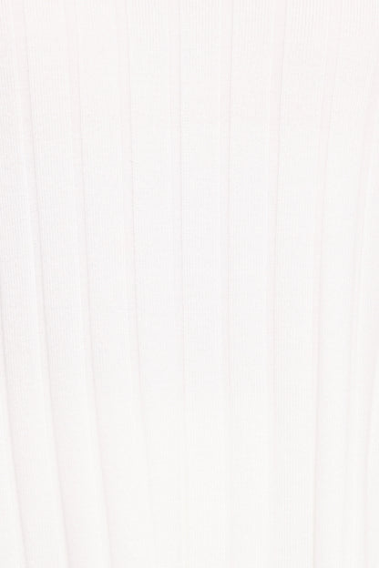 Alix Ribbed Knit Set Cream