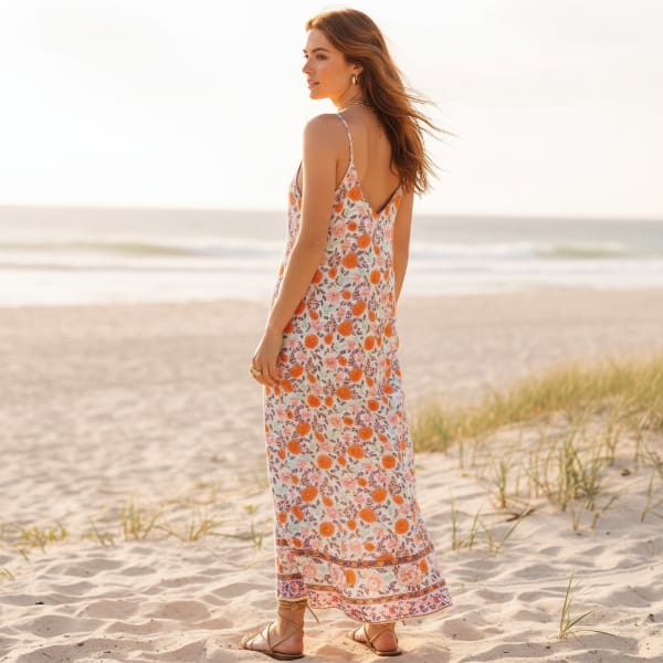 Floral Boho Maxi Sundress