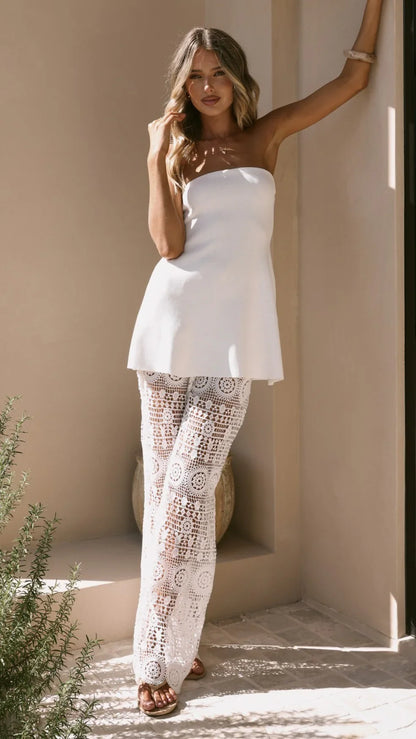Emilia Top White