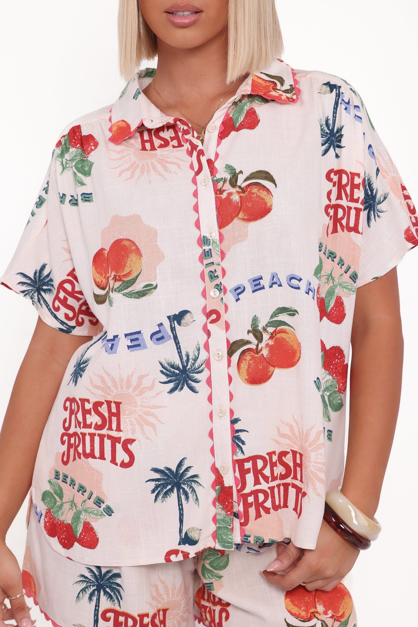 Lars Short Sleeve Shirt Tutti Frutti