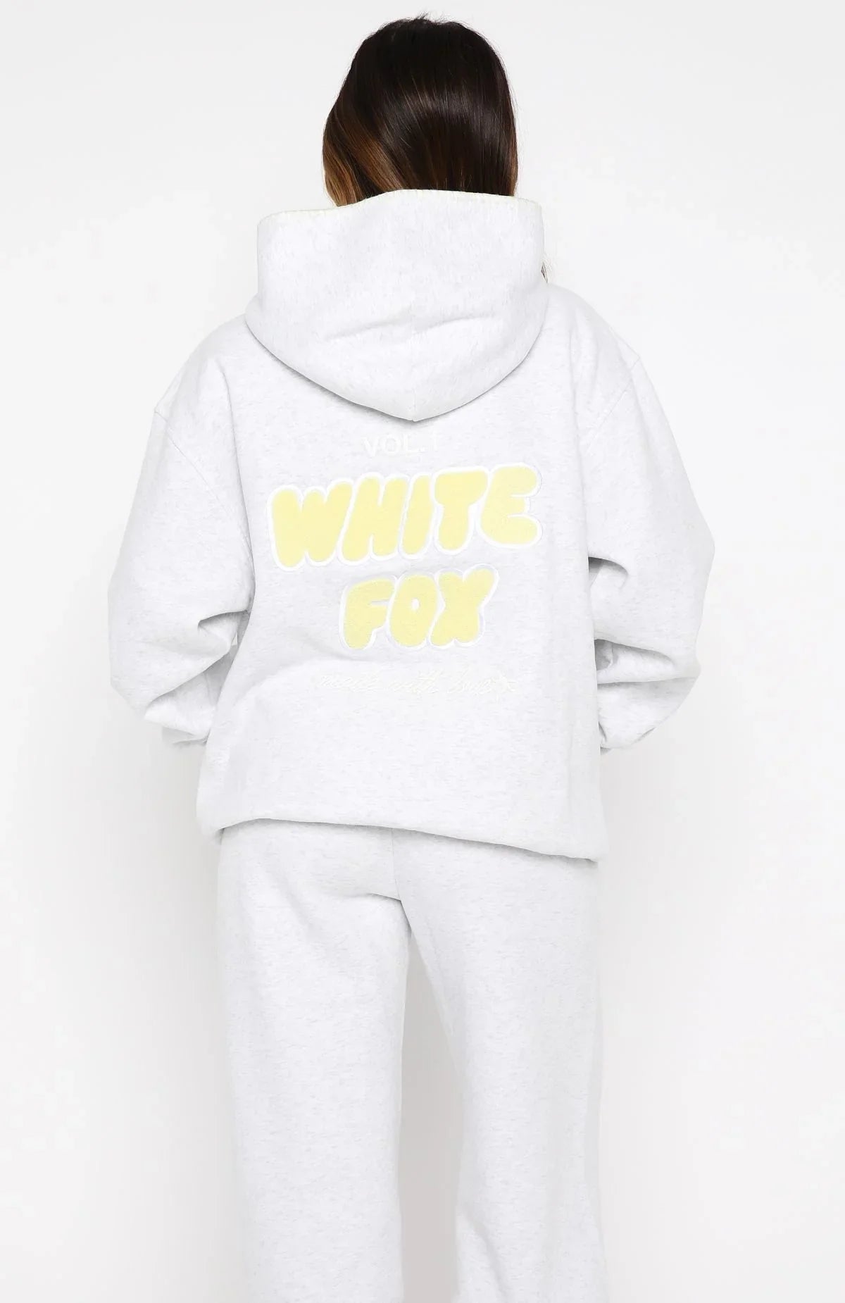 Vol 1 Oversized Hoodie Grey Marle
