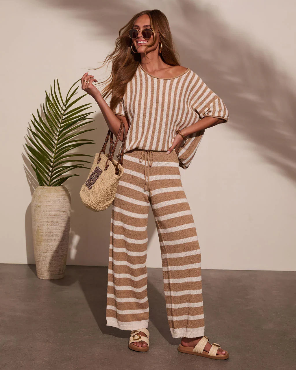 Marley Striped Knit Pants
