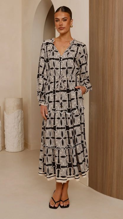 Lani Maxi Dress Cortana Print