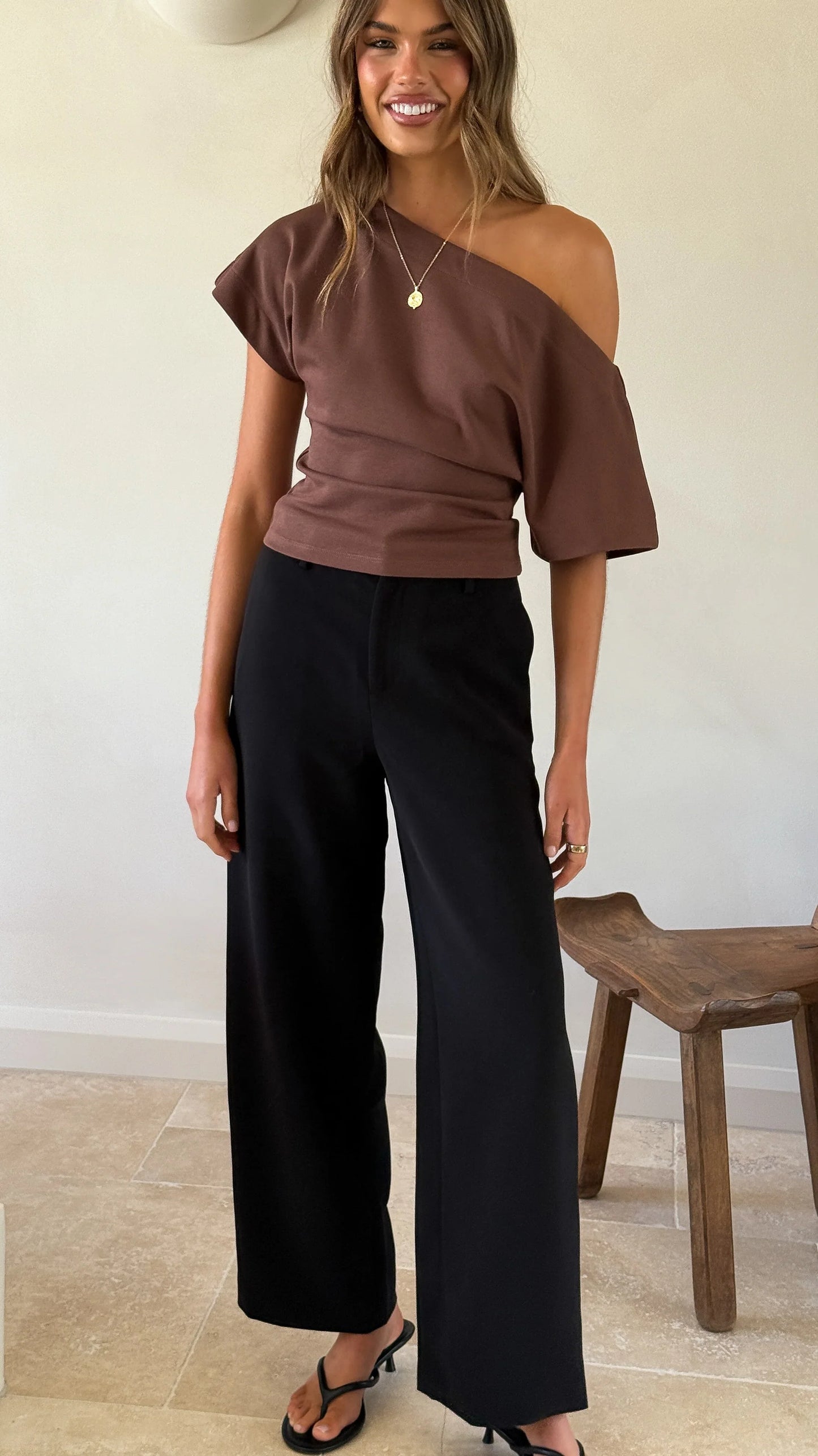 MVN Ady Wide Leg Pants Black