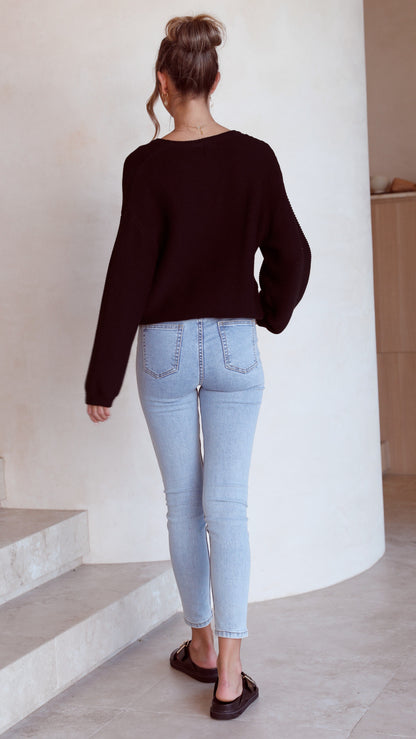 Carmel Knit Black