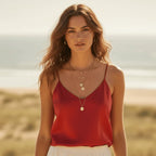 Silky Satin Cami Top