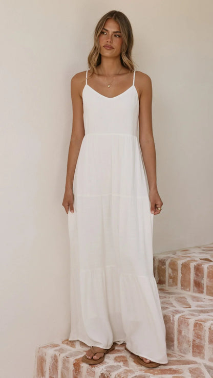 Shelley Maxi Dress White