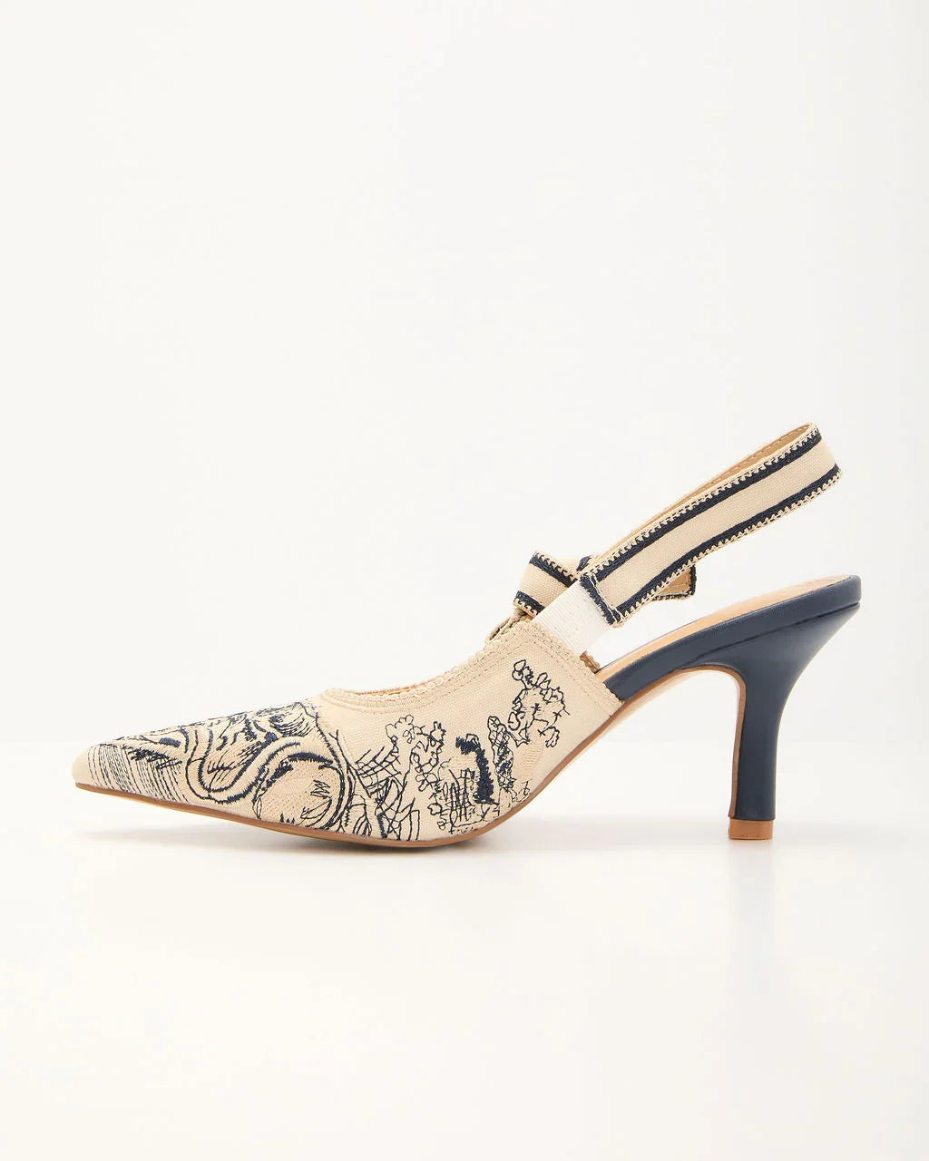Selana Slingback Heels
