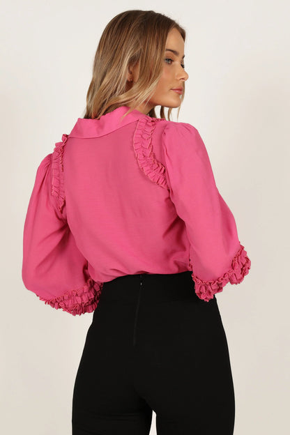 Bettina Shirt Fuchsia