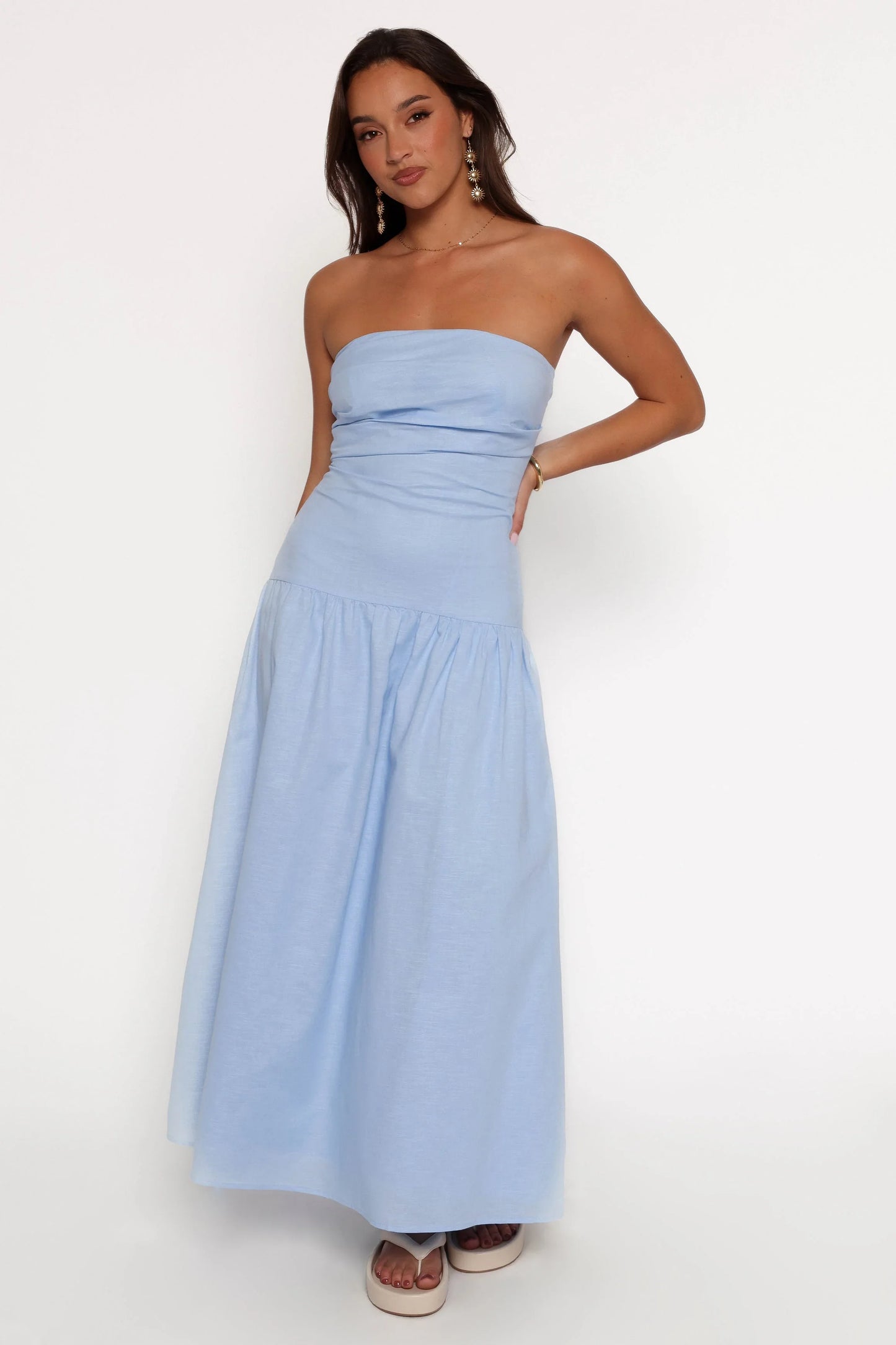 Stella Maxi Dress Cornflower