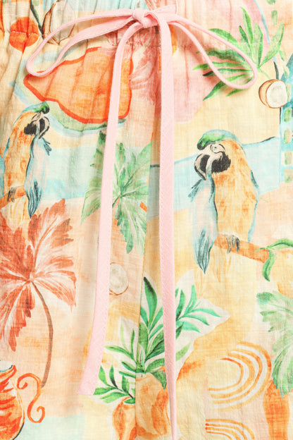 Caspian Short Golden Palm