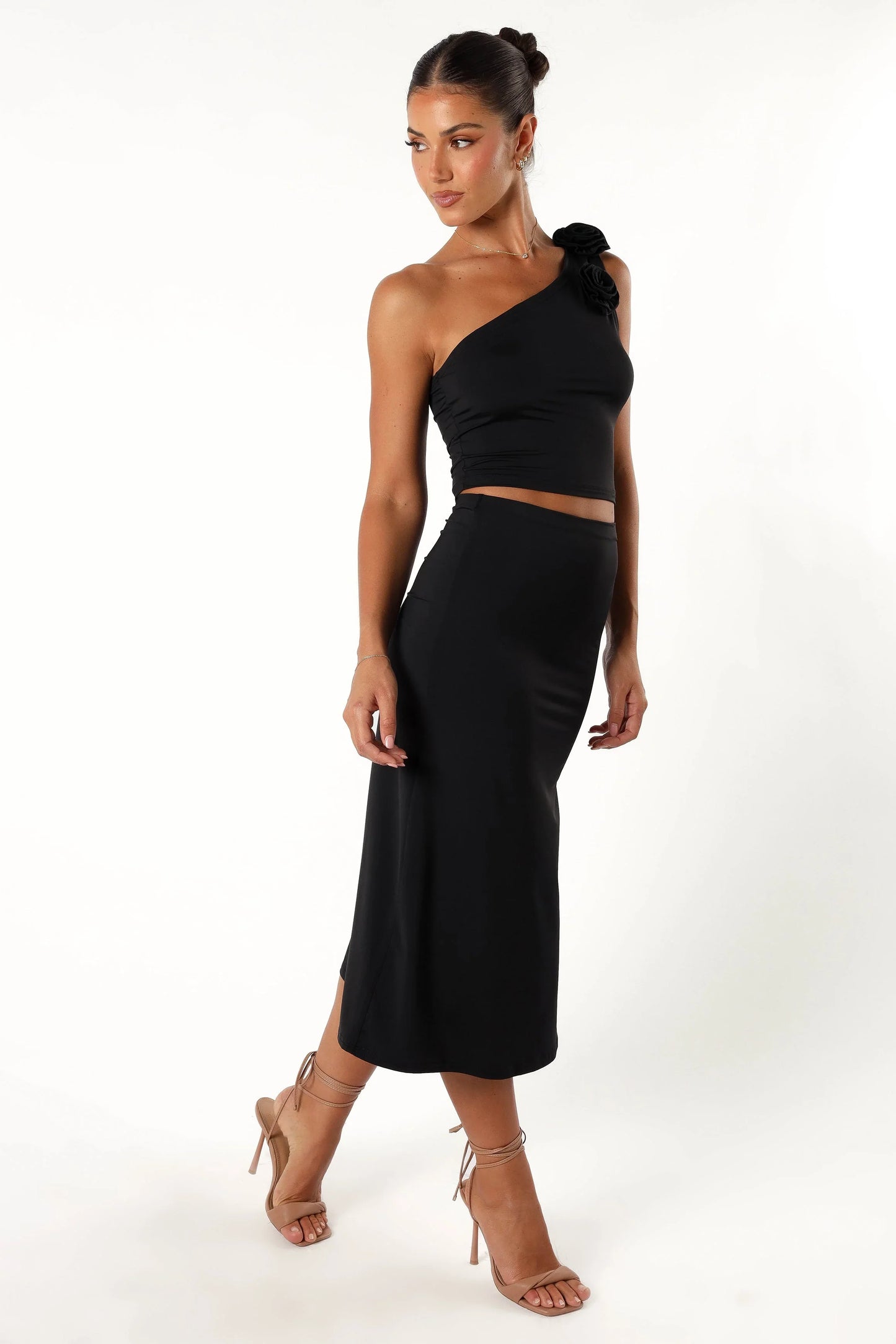 Keely Two Piece Set Black