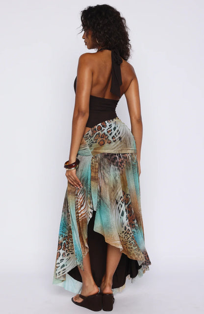 Suntrace Maxi Dress Saltwater