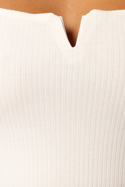 Santina Top White