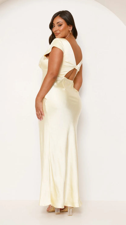 Amelia Maxi Dress Yellow