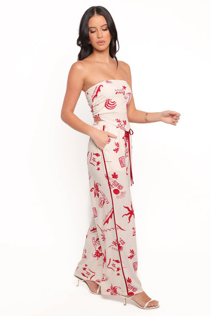 Malta Pant Red